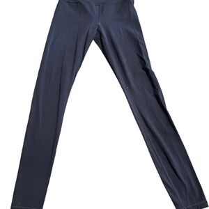 Athleta Navy Blue High-Waisted Leggings-XS